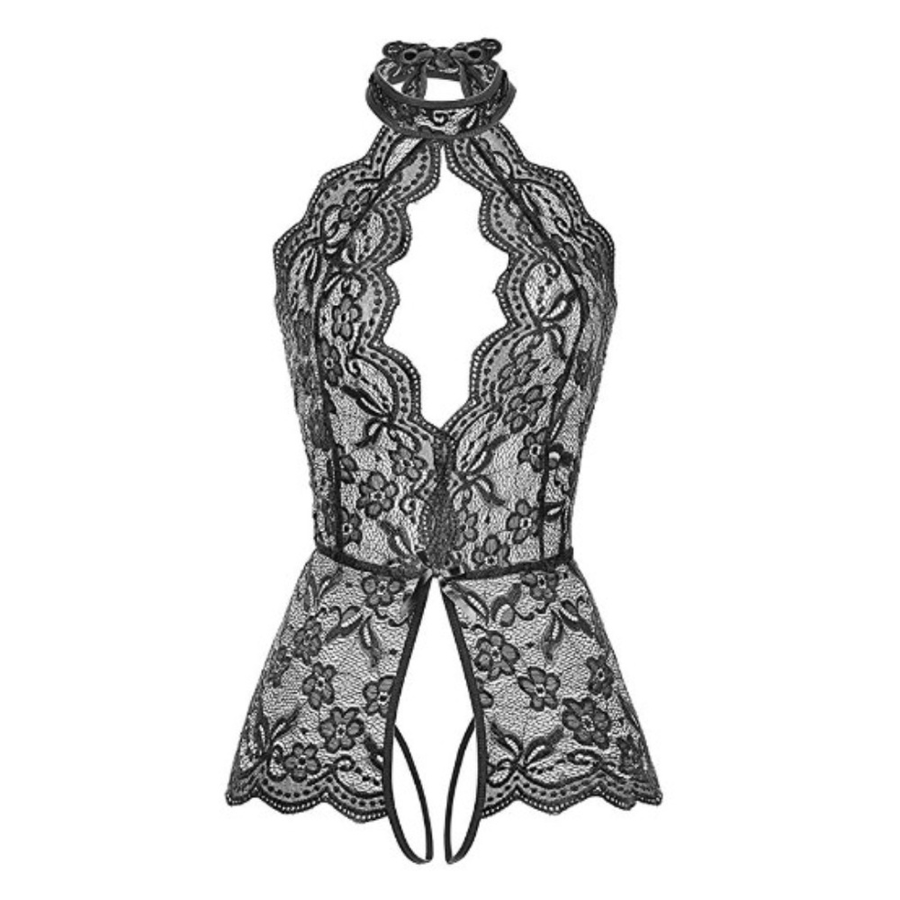 Sexy Lingerie One Piece Sheer Lace Teddy Bodysuit